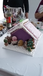 Lebkuchenhaus verzieren 2018