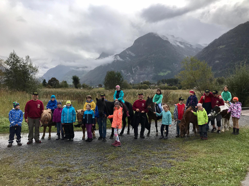 Mit dem Pony unterwegs