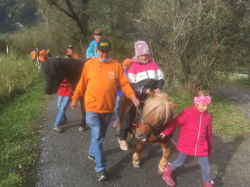 Mit dem Pony unterwegs im Reussdelta, 2020