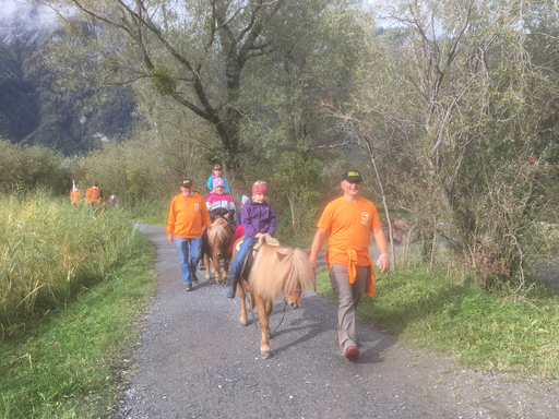 Mit dem Pony unterwegs im Reussdelta, 2020